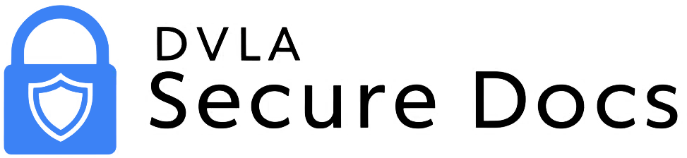 DVLA Secure Docs Logo